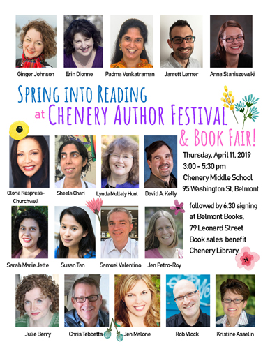 Chenery Festival Authors pictures