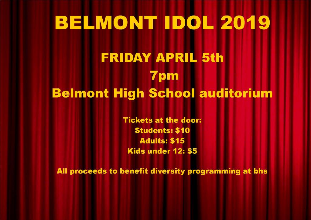 Belmont Idol 2019